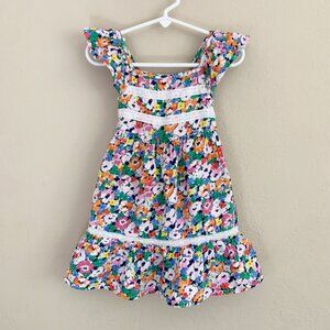 Baby Gap Floral Dress • 3 Years